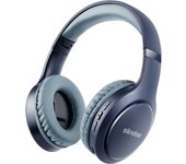Siindoo Foldable Wireless Headphones Stereo Bluetooth Earphones 3EQ Sound Modes with Hi-FI Deep Bass Mic JH-919 For Laptop Blue