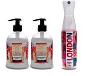 Glamour Parfum "LONDON" -Ambientador textil femenino Reutilizable. Glamour Perfum "Narcise Brezze"