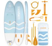 Tabla Paddle Surf Hinchable con Accesorios Premium - HUIIKE | Tabla Padel Surf Hinchable con Remo de Aluminio Inflador Leash | PadelSurf Stand Up Paddle Board Gran Estabilidad Resistencia | SUP Board