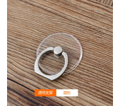 Universal Clear Mobile Phone Holder Finger Ring Stand For iPhone Xiaomi Cute Cartoon Bracket Cellphone Transparent Phone Support