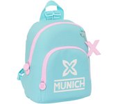 Mochila Escolar Munich Heaven Celeste 25 x 30 x 13 cm