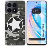 Funda Silicona para Huawei Honor X8a diseño Camuflaje 02 Dibujos