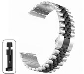 20mm 22mm Watch Band For Samsung Galaxy 3 2 Watch 4/5/6 Gear S2 S3 Stainless Steel Metal Watch Strap For Huawei Amazfit Garmin