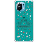 Funda compatible con Xiaomi Mi 11 - La mejor enfermera del mundo