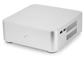 RGEEK L65 All Aluminum Chassis Small Desktop Computer Case PSU HTPC Mini itx pc with Power Supply