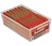 TRENZAS CEREZA SANDO 60 UNIDADES FIESTA IDEALES PARA DECORAR Y DISFRUTAR CON AMIGOS