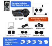 Bluetooth 5.3 Helmet Headset Wireless Hands-free Call Phone Kit Motorcycle Waterproof Earphone Music Player Speaker Moto