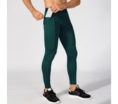 Pantalones deportivos ajustados para hombre, pantalones de chándal transpirables de secado rápido, pantalones de cintura elástica, mallas para entrenamiento, Fitness, trotar, pantalones de gimnasio para hombre