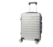 DAM Maleta de cabina Trolley en material ligero de ABS de alta resistencia. Cerradura numérica y 4 ruedas dobles extraíbles y giratorias 360°. 37x24x56Cm