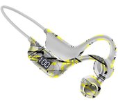 Auricular inalámbrico Bluetooth-compatible de los auriculares impermeables de la conducción de los