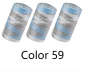 3Pcs X100g Hand Braided Yarn Diy Hook Bag Cushion Yarn for Knitting Crochet Yarn 1.5mm Cord Thin Thread