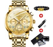 OLEVS Top Brand Men's Watches Classic Roman Scale Dial Luxury Wrist Watch for Man Original Quartz Waterproof Luminous Male reloj