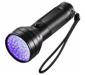 1 Uds 51 Led 395Nm interior De Luz Negra Uv ultravioleta Detector para Orina de Perro Gato Manchas de mascotas y chanches-Bp