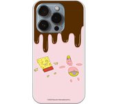 Funda original compatible con Iphone 14 Procon diseño de Bob Esponja y Patricio Ba?o