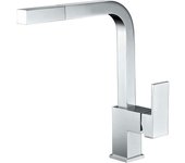 Imex Constanza GCE005 grifo de cocina monomando de caño alto con manguera y teleducha