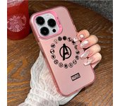 Marvel Logo Cover Phone Case for iPhone 15 Plus 11 Pro Max 12 Pro X 14 Pro 13 XS Max XR Shockproof Soft