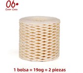 190g Raffia Yarn, Straw Paper Yarn Made in Bamboo Fiber, Handmade DIY Materials, Suitable for Making Summer Hat, Slippers, Bags, Cup Sets, Various Cute Ornaments, Hanging Ornaments, Ropes for Wrapping Gift Boxes and Bouquets, Etc. 1 Bag = 190g = 2