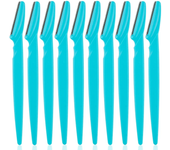 3/10Pcs  Eye Brow Epilation Hair Removal Cutters Safety Knife Makeup Scraper Eyebrow Trimmer Blade Women Face Shaver Portable