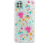 Funda compatible con Samsung Galaxy A22 5G - Carnaval Pattern 1