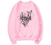 Wizard Castle Sweatshirt Believe In Magic Hoodies Magical School Sweatshirts Women Long Sleeve Pullover Wizard School Hoodie Top