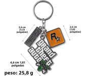 Game GTA5 Grand Theft Auto 5 Keyring Grand Theft Autob Rock Star Tommy High Quality Keychain For Women Men Fans Game Props Gift