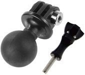 Ball RAM Mount for GoPro Hero 12 11 10 9 8 7 6 5 Xiaomi AKASO SJCAM Action Camera Tripod Ballhead Mount Adapter with Thumb Screw