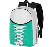 Oh My Pop Mint Sneakers Backpack, Turquoise