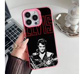 Epc Singer E-Elvis P-Presley Phone Case IMD Phone Case For iPhone 16 15 14 13 12 11 Pro Max Plus Color Silver Cover