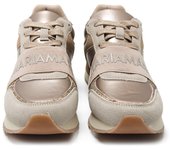 deportivas mujer 63452 beige con cierre cordones y tipo de puntera redonda