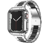 Protector Case+Metal Strap For Apple Watch Ultra 2 Band 49mm 45mm 44mm 42mm 41mm 38 40mm Bracelet Correa For iWatch SE 7 8 9