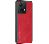 Skin Sensation Fibre Leather Case for Motorola Moto G84 G54 Edge 50 Fuslon X50 Ultra Edge 40 Neo 30 Anti Fall Protection Shell