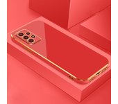 Luxury Plating Case For Samsung Galaxy A54 A14 A53 A52 A52S A13 5G Bumper Shockproof Cover For S23 S22 S21 Ultra Fe Accessories