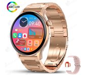 deportes bluetooth pantalla HK85 smartwatch AMoled1.43 siempre brillante llamada smartwatch oxígeno sanguíneo presión arterial multi