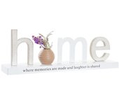 DAMDAM GO  Letras Decoración Cartel Colgador Led para Pared o Sobremesa Madera Estilo nordico