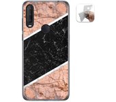 Tumundosmartphone Funda Gel Tpu para Alcatel 1S 2020 / 3L 2020 diseño Mármol 07 Dibujos