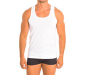 Camiseta Interior Bamboo Sin Mangas y Cuello Redondo 1001 Hombre - Kisses And Love