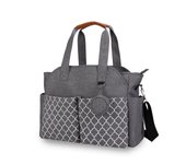 Diaper Bag Tote for Girls and Boys with Pacifier Case, Large Tote Diaper Bag for Moms, Travel & Work, Stylish Mommy Bag for Hospital, Baby Shower Gifts