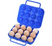 Portable Outdoor Egg Box, 2 Piece Egg Storage Box, Egg Tray, Egg Storage Box, with Handle, Suitable for Outdoor Picnic, Camping and Hiking