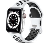 Correa Deportiva de silicona compatible con Apple Watch de 42mm, 44mm, 45mm, 46 mm y 49mm.