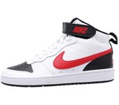 Nike Nike Court Borough Mid 2 Deportivas Planas Mujer Blanco