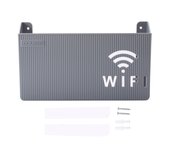 Wireless Wifi Router Shelf Storage Box Wall Hanging ABS Plastic Organizer Box Cable Power Bracket Organizer Box Home Decor
