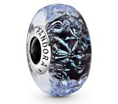 PANDORA Colores-Abalorio ondulado de cristal de Murano