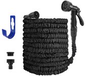 High-Pressure Car Wash Water Gun Home Garden Watering Hose Expandable Magic Hose Water Pipes Rack Gardening Supplies 25FT-200FT