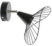 Lámpara de Pared DKD Home Decor Negro Metal 50 W 220 V Urbano 21 x 22 x 22 cm