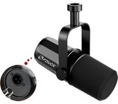 FDUCE SL40X/SL40 USB/XLR Dynamic Microphone With Built-in Headset Output & Sound Insulation,For Podcasts,Games, Live Broadcast