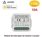 1/4 Gang Matter WIFI Smart Switch Module Automation Relay Smart Breaker Voice Control Apple Home Siri Alexa Google smarttings