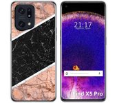 Funda Silicona para Oppo Find X5 Pro 5G diseño Mármol 07 Dibujos