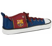 SAFTA  F.C.BARCELONA Estuche con forma de Zapatilla Diseño Único y Licencia Oficial - Estuche Innovador Ideal para Estudiantes Creativos y/o Artistas - Estuche Apertura Cremallera - Estuche material resistente y durabilidad máxima