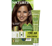 NATURTINT Biobased, Coloración Permanente Sin Amoniaco + Extra Mascarilla 50ml, 100% Cobertura de Canas, Tinte para el Cabello con Ingredientes Naturales, Color Intenso, Natural y Duradero 170ml