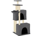Rascador para Gatos con postes de isal color crema 97,5 cm